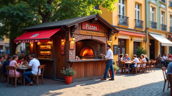Découvrez le kiosque à pizzas : le meilleur du Teil !