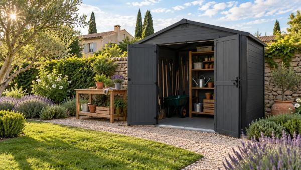Les avantages d'un abri de jardin 5m² en composite pour maximiser votre espace